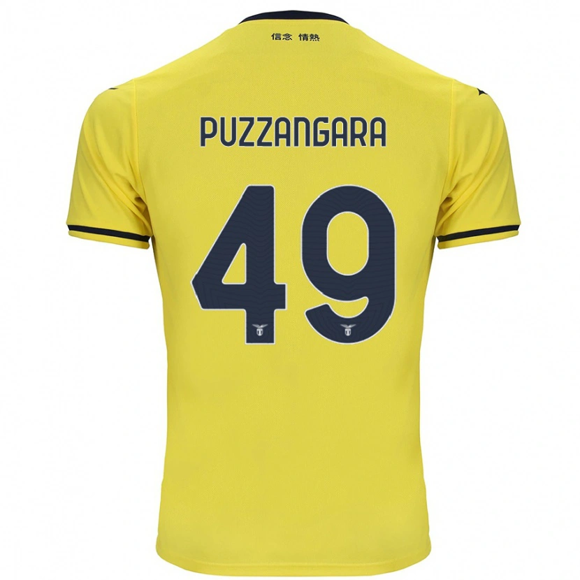 Danxen Pánské Angelo Antonio Puzzangara #49 Žluť Daleko Hráčské Dresy 2024/25 Dres