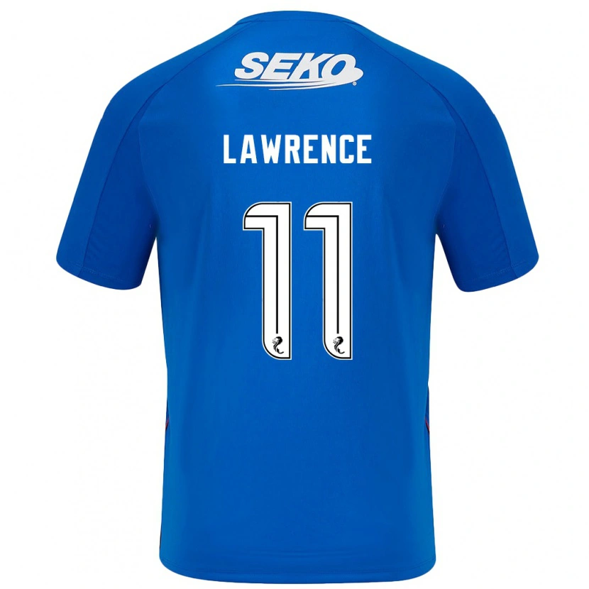 Danxen Dětské Tom Lawrence #11 Tmavě Modrá Domů Hráčské Dresy 2024/25 Dres