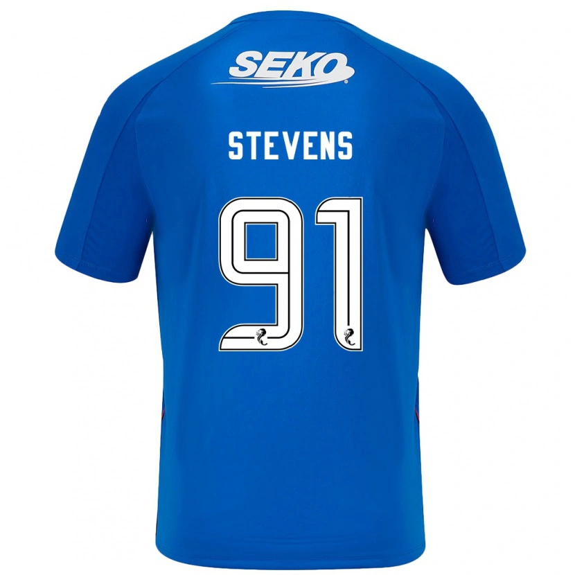 Danxen Dětské Archie Stevens #91 Tmavě Modrá Domů Hráčské Dresy 2024/25 Dres