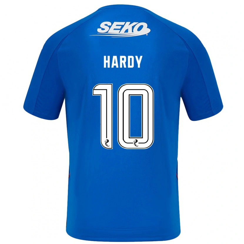 Danxen Dětské Rio Hardy #10 Tmavě Modrá Domů Hráčské Dresy 2024/25 Dres