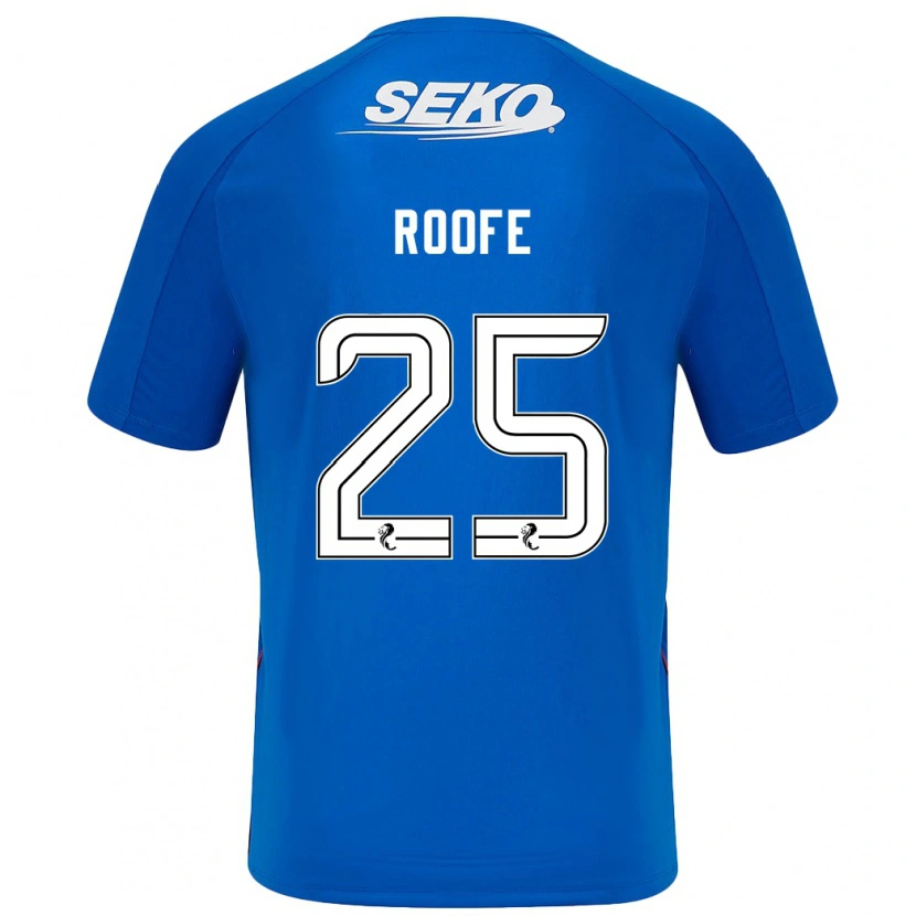 Danxen Dětské Kemar Roofe #25 Tmavě Modrá Domů Hráčské Dresy 2024/25 Dres