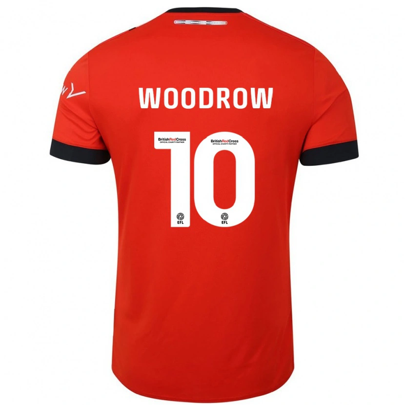 Danxen Dětské Cauley Woodrow #10 Oranžově Černá Domů Hráčské Dresy 2024/25 Dres