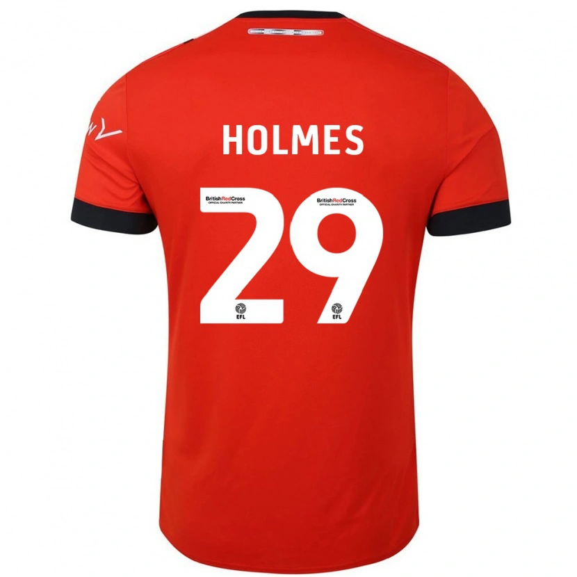 Danxen Dětské Tom Holmes #29 Oranžově Černá Domů Hráčské Dresy 2024/25 Dres