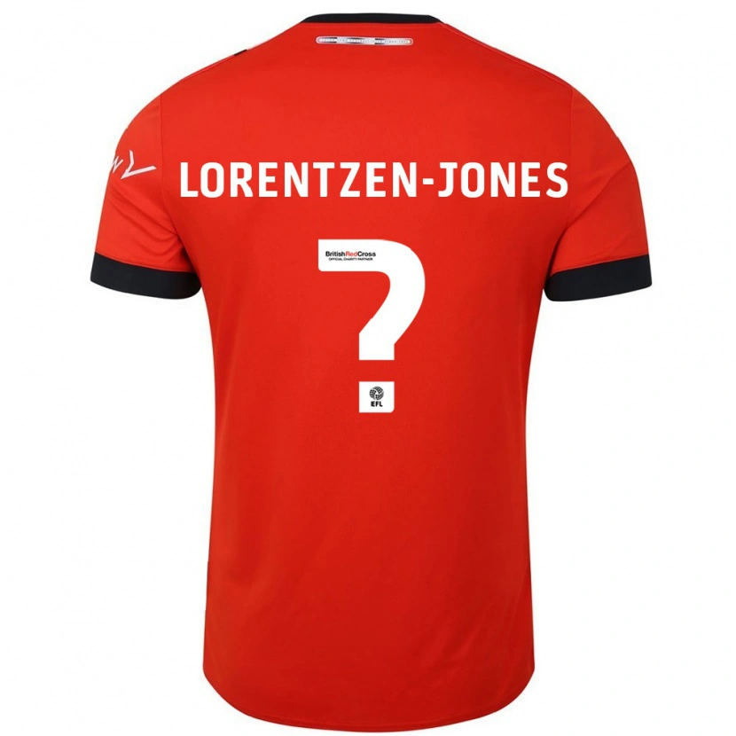 Danxen Dětské Jack Lorentzen-Jones #0 Oranžově Černá Domů Hráčské Dresy 2024/25 Dres