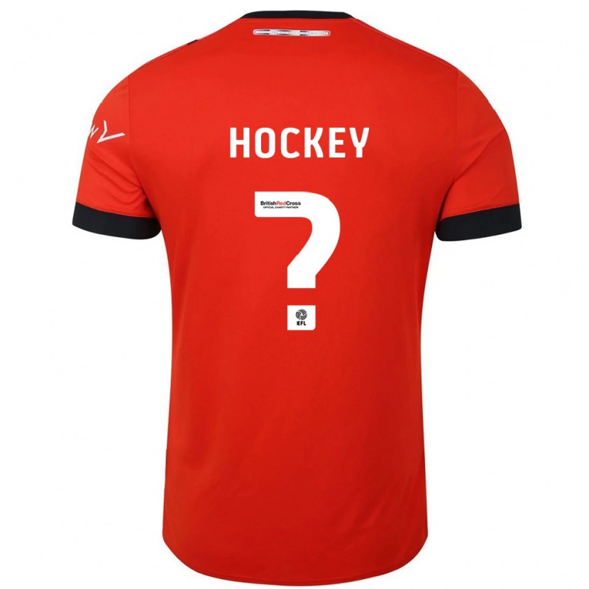 Danxen Dětské Cai Hockey #0 Oranžově Černá Domů Hráčské Dresy 2024/25 Dres