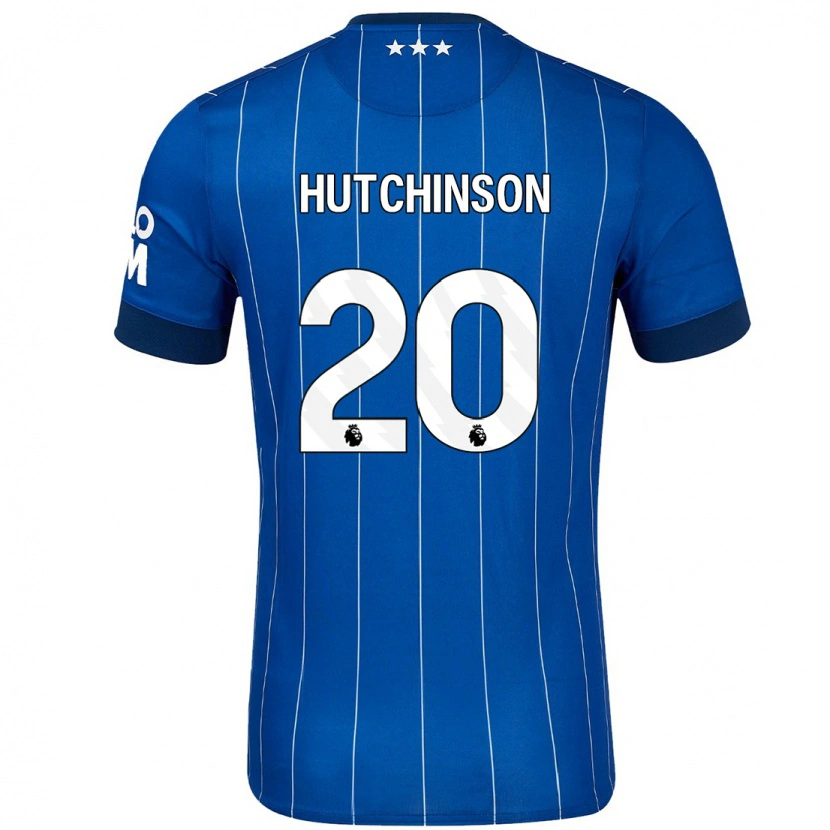 Danxen Dětské Omari Hutchinson #20 Námořnická Modř Domů Hráčské Dresy 2024/25 Dres