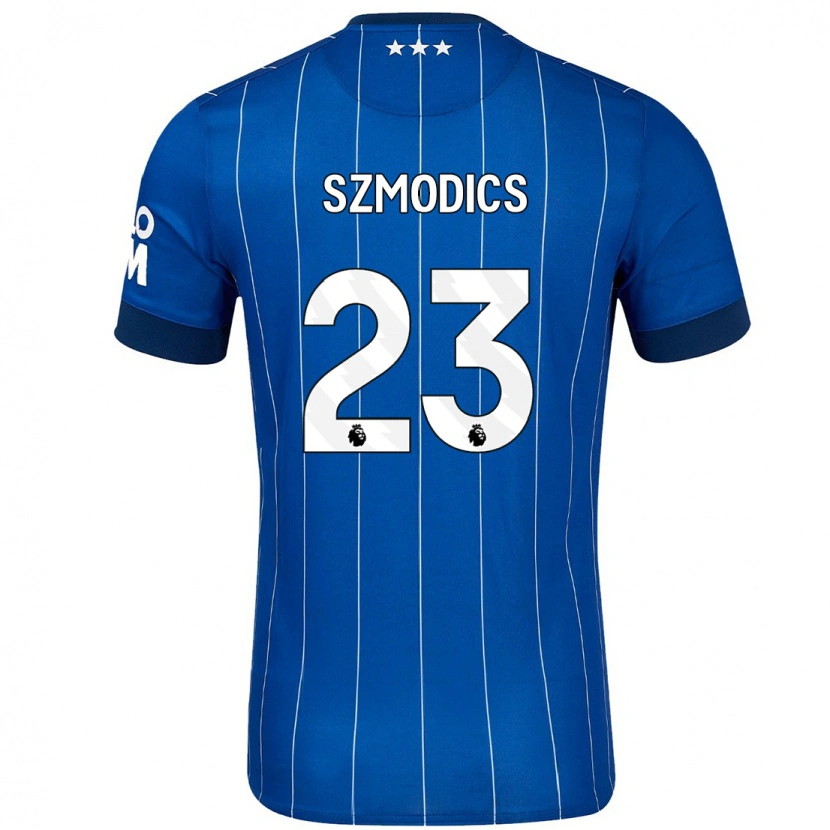 Danxen Dětské Sammie Szmodics #23 Námořnická Modř Domů Hráčské Dresy 2024/25 Dres