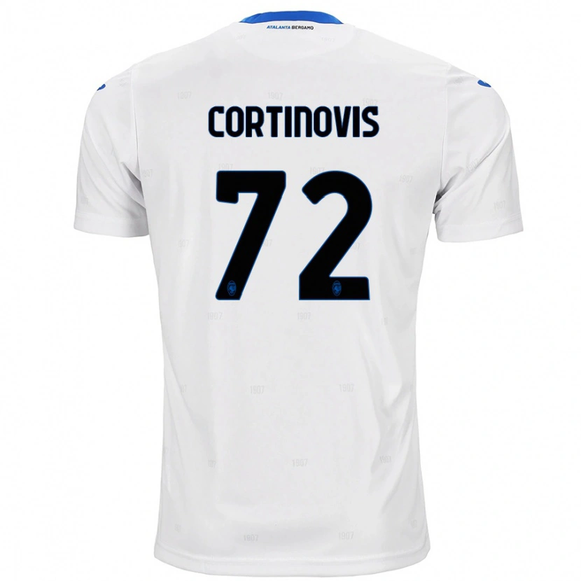 Danxen Dětské Alessandro Cortinovis #72 Bílý Daleko Hráčské Dresy 2024/25 Dres