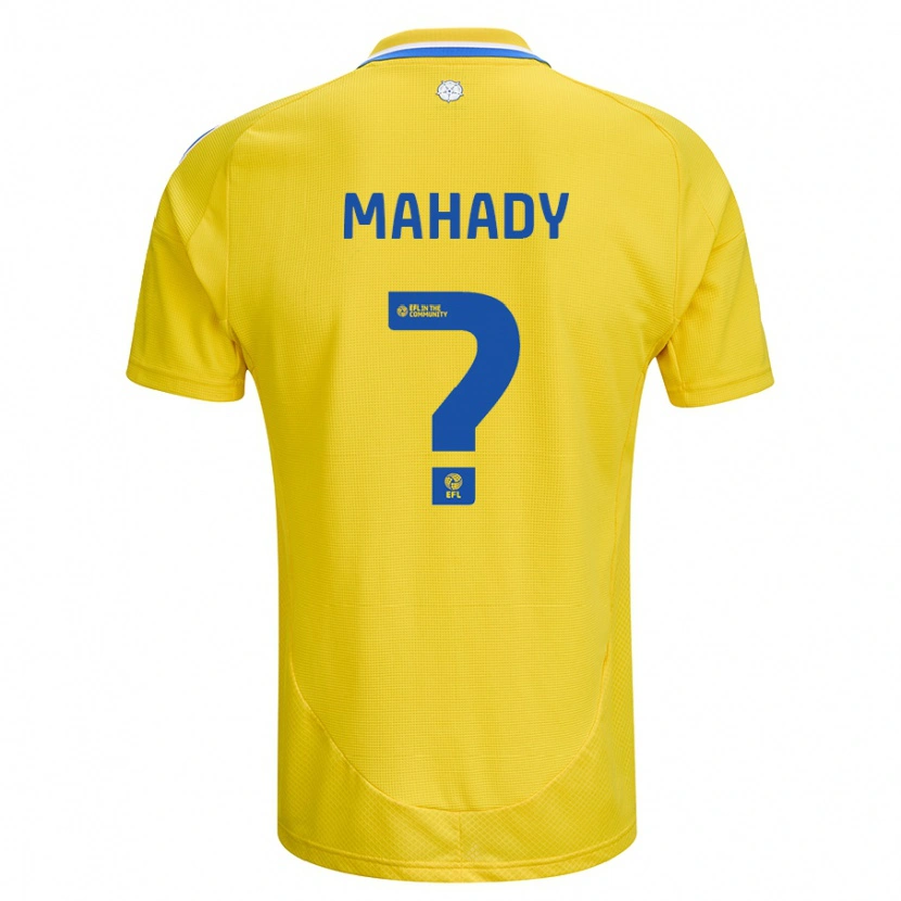 Danxen Dětské Rory Mahady #0 Žlutá Modrá Daleko Hráčské Dresy 2024/25 Dres