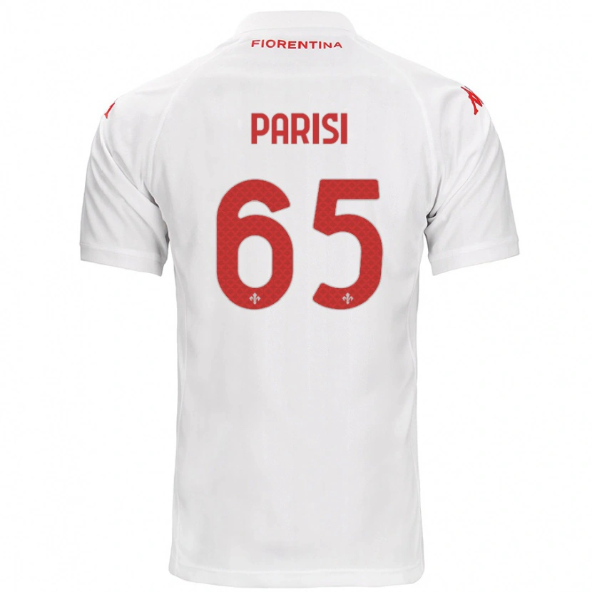 Danxen Dětské Fabiano Parisi #65 Bílý Daleko Hráčské Dresy 2024/25 Dres