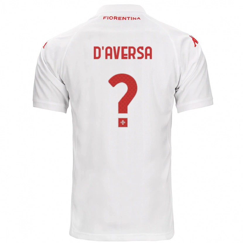 Danxen Dětské Simone D'aversa #0 Bílý Daleko Hráčské Dresy 2024/25 Dres