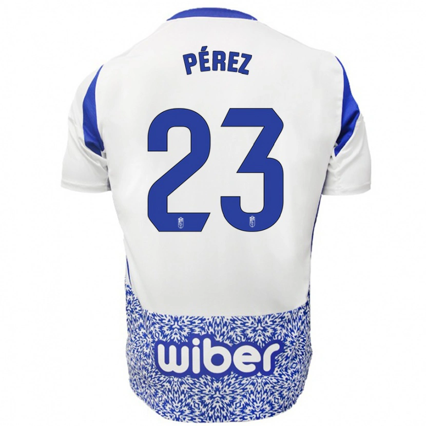 Danxen Dětské Lucas Pérez #23 Bílá Modrá Daleko Hráčské Dresy 2024/25 Dres