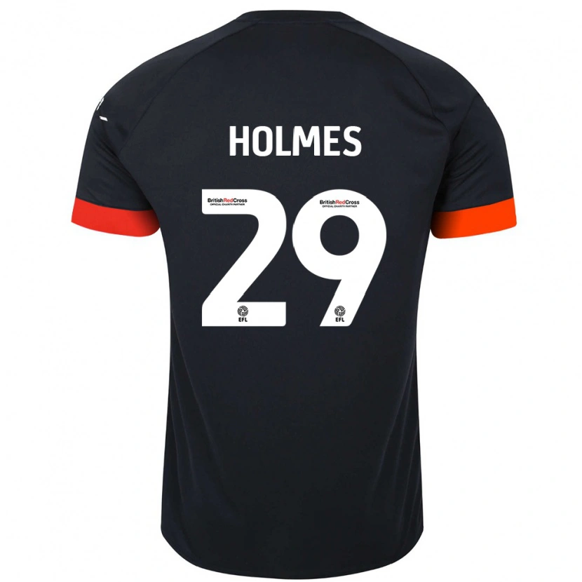 Danxen Dětské Tom Holmes #29 Černá Oranžová Daleko Hráčské Dresy 2024/25 Dres