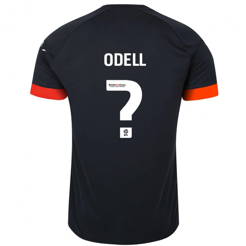 Danxen Dětské Josh Odell #0 Černá Oranžová Daleko Hráčské Dresy 2024/25 Dres