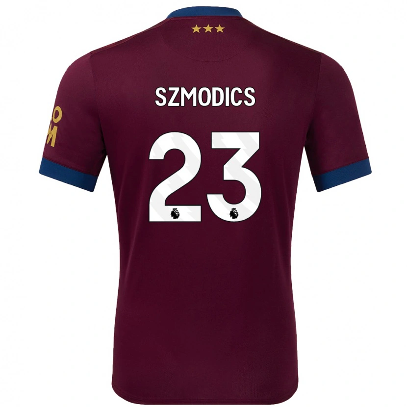 Danxen Dětské Sammie Szmodics #23 Hnědý Daleko Hráčské Dresy 2024/25 Dres