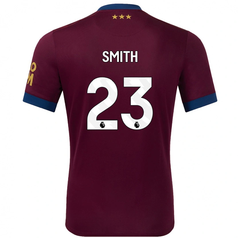 Danxen Dětské Abbi Smith #23 Hnědý Daleko Hráčské Dresy 2024/25 Dres