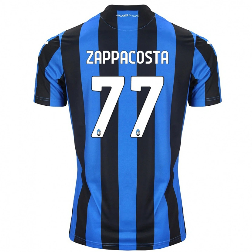 Danxen Pánské Davide Zappacosta #77 Modrá Černá Domů Hráčské Dresy 2024/25 Dres