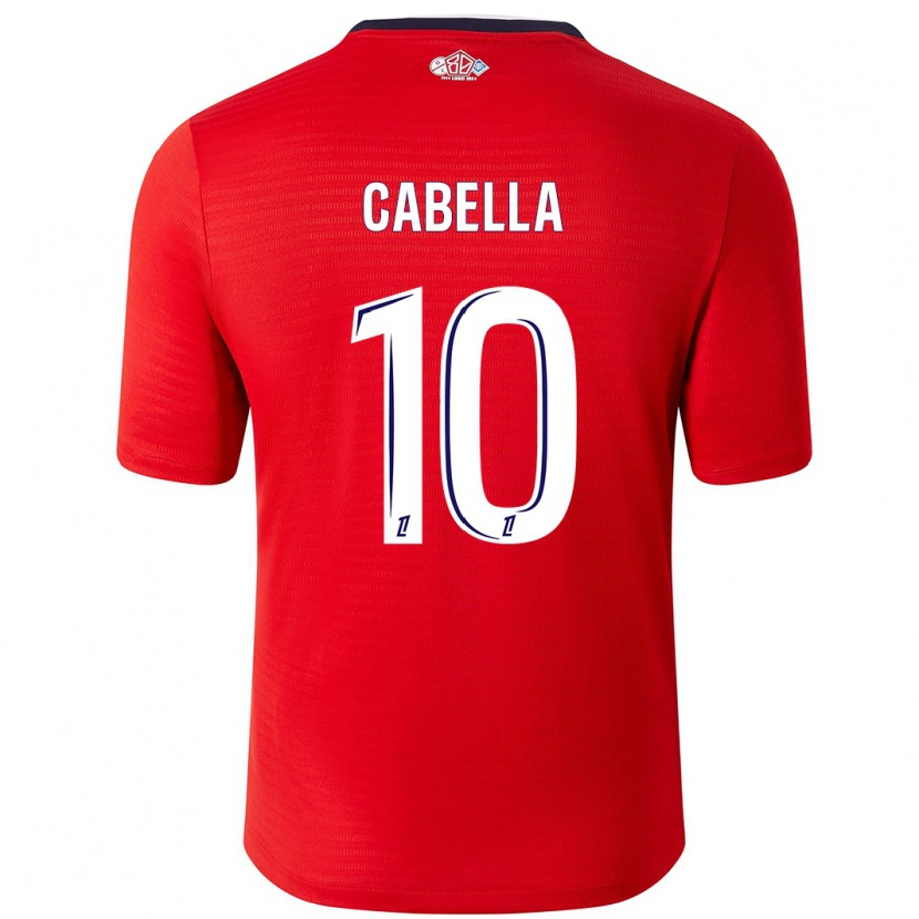 Danxen Pánské Rémy Cabella #10 Červená Bílá Domů Hráčské Dresy 2024/25 Dres