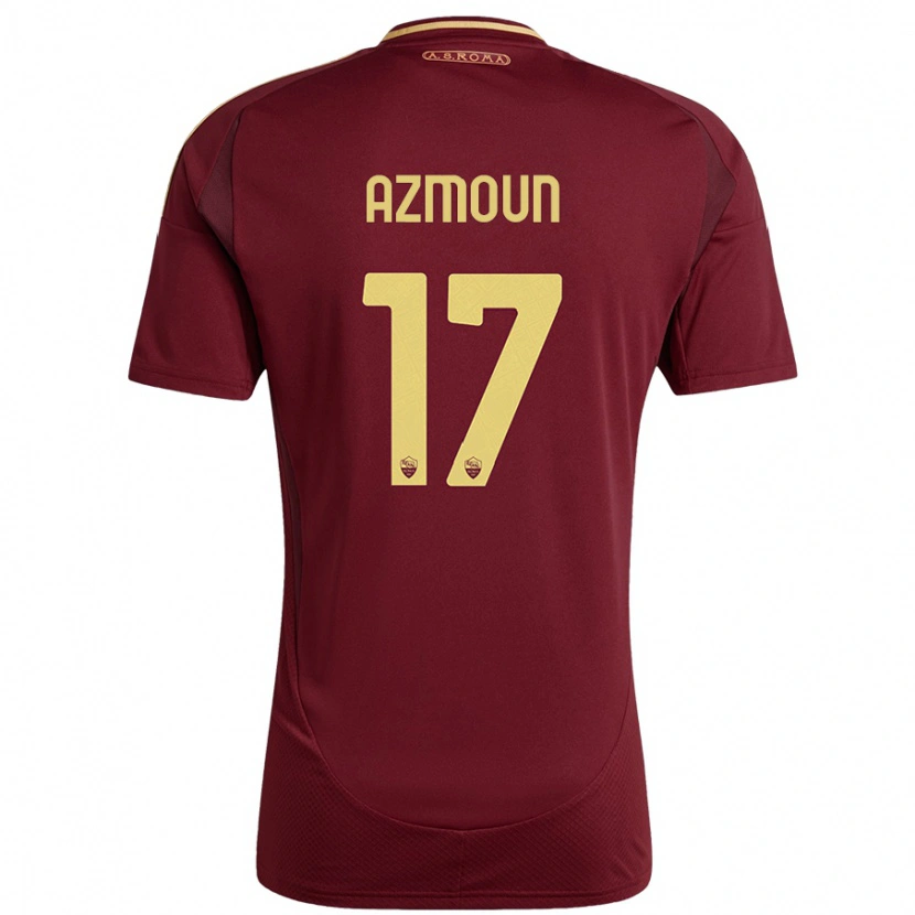 Danxen Pánské Sardar Azmoun #17 Červená Hnědá Zlatá Domů Hráčské Dresy 2024/25 Dres