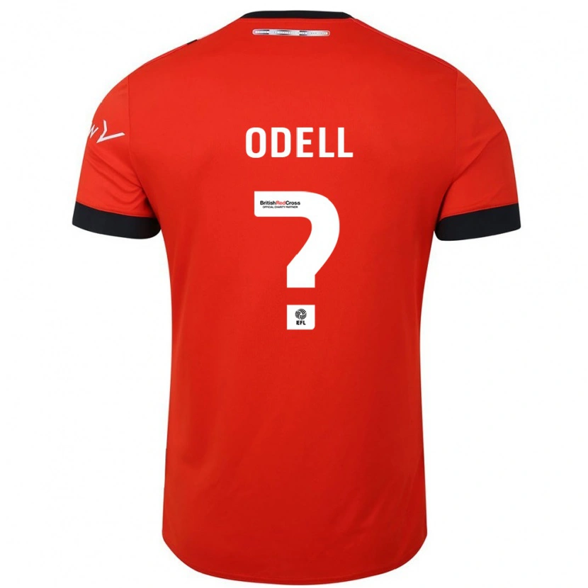 Danxen Pánské Josh Odell #0 Oranžově Černá Domů Hráčské Dresy 2024/25 Dres