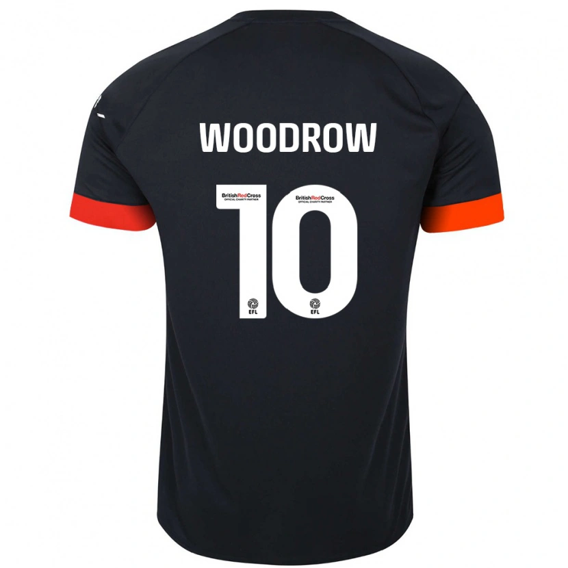 Danxen Pánské Cauley Woodrow #10 Černá Oranžová Daleko Hráčské Dresy 2024/25 Dres