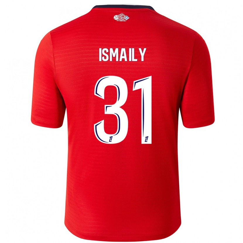 Danxen Dámské Ismaily #31 Červená Bílá Domů Hráčské Dresy 2024/25 Dres