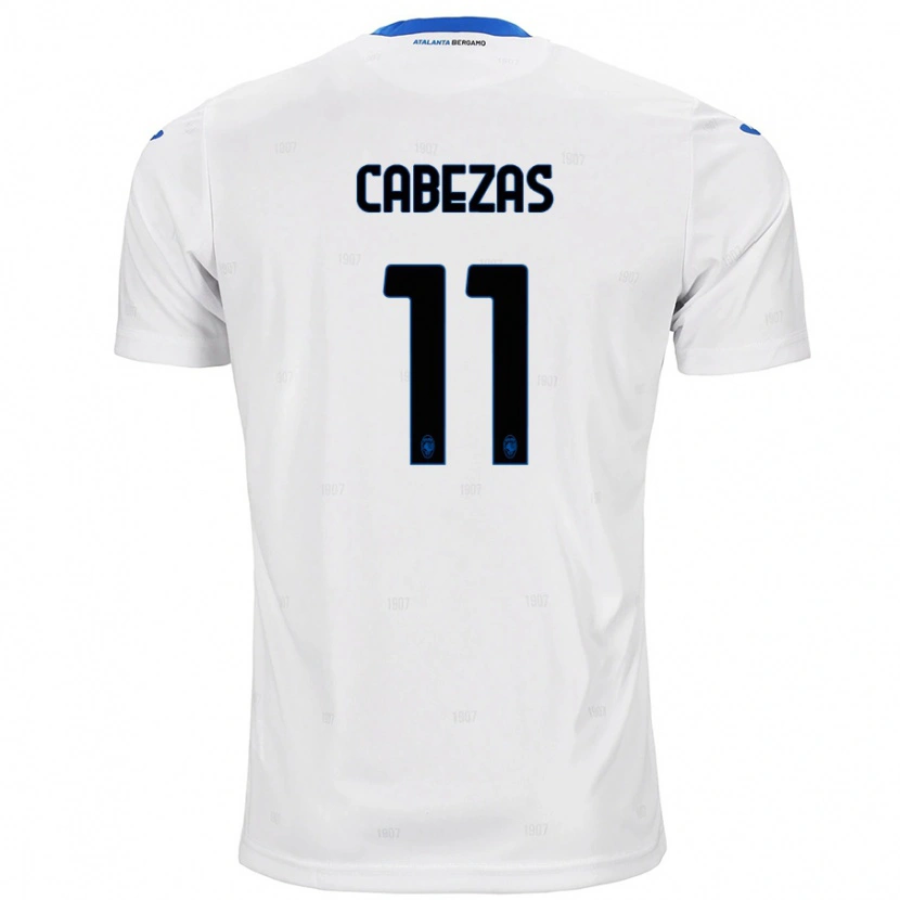 Danxen Dámské Bryan Cabezas #11 Bílý Daleko Hráčské Dresy 2024/25 Dres