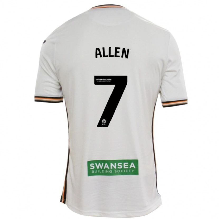 Danxen Dětské Joe Allen #7 Bílý Domů Hráčské Dresy 2024/25 Dres