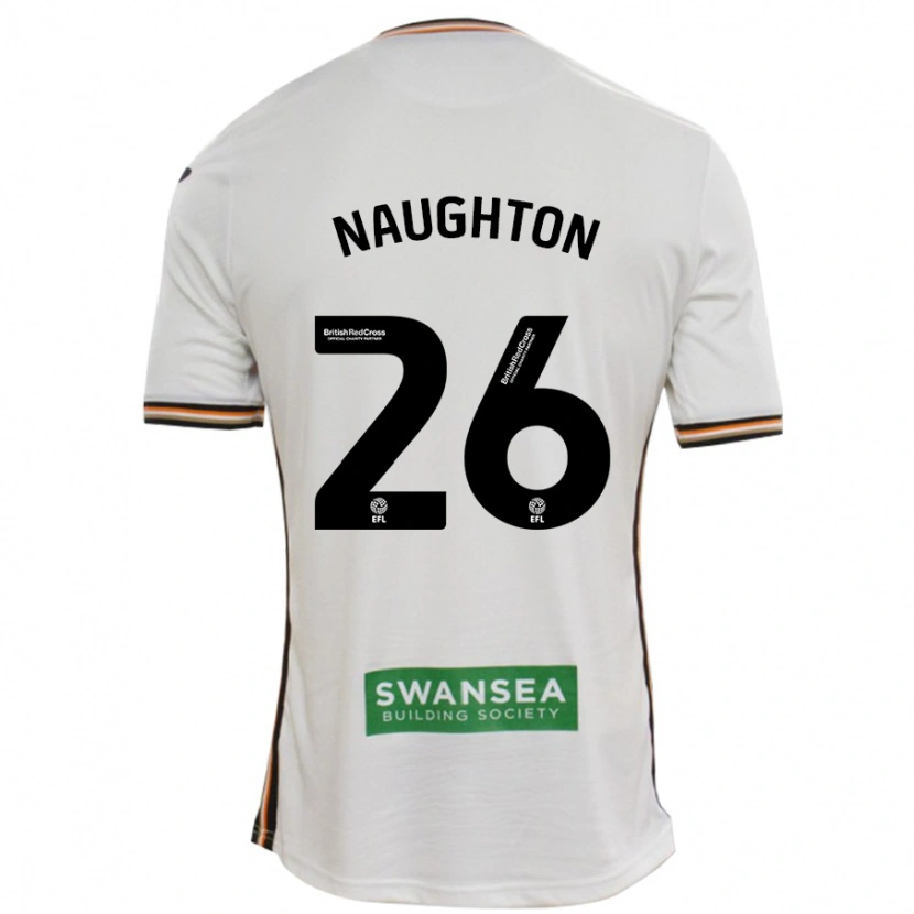 Danxen Dětské Kyle Naughton #26 Bílý Domů Hráčské Dresy 2024/25 Dres