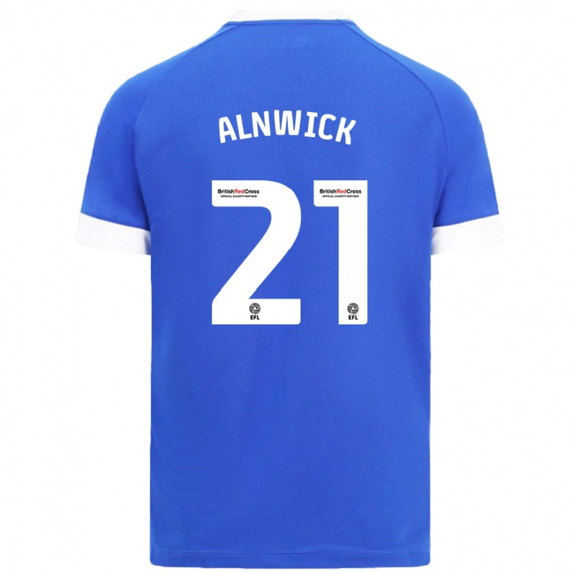 Danxen Dětské Jak Alnwick #21 Nebesky Modrá Domů Hráčské Dresy 2024/25 Dres