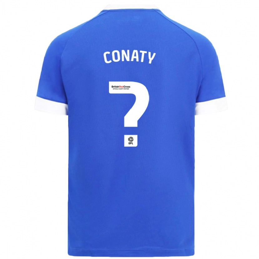 Danxen Dětské Keano Conaty #0 Nebesky Modrá Domů Hráčské Dresy 2024/25 Dres