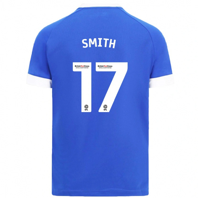 Danxen Dětské Hollie Smith #17 Nebesky Modrá Domů Hráčské Dresy 2024/25 Dres