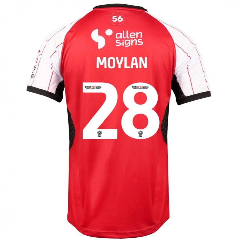 Danxen Dětské Jack Moylan #28 Bílý Domů Hráčské Dresy 2024/25 Dres