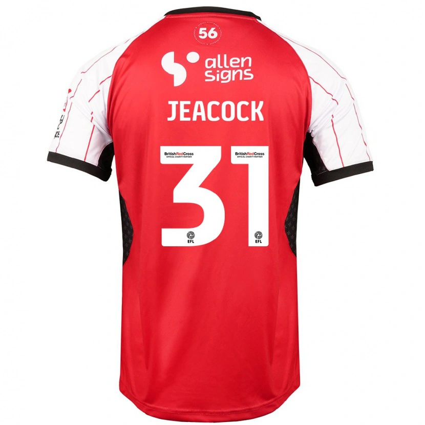 Danxen Dětské Zach Jeacock #31 Bílý Domů Hráčské Dresy 2024/25 Dres