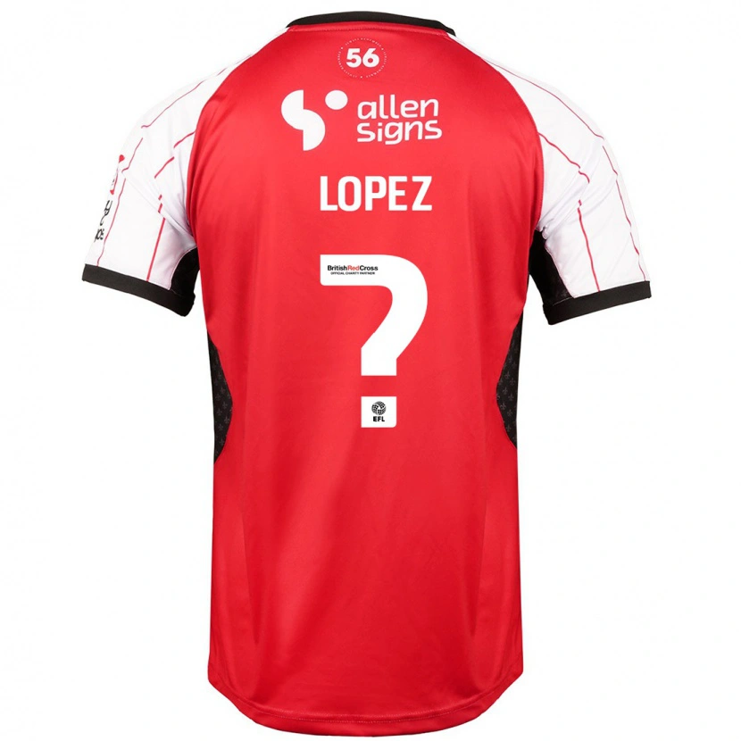 Danxen Dětské Jersey Lopez #0 Bílý Domů Hráčské Dresy 2024/25 Dres