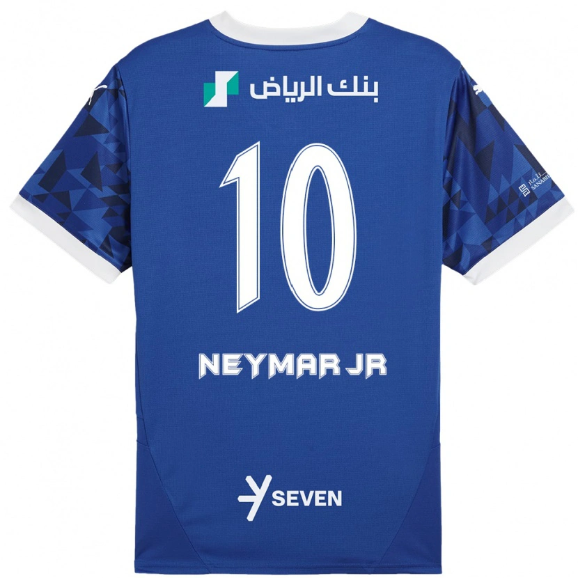 Danxen Dětské Neymar #10 Tmavě Modrá Bílá Domů Hráčské Dresy 2024/25 Dres