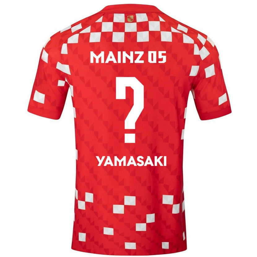 Danxen Dětské Taiyu Yamasaki #0 Bílá Červená Domů Hráčské Dresy 2024/25 Dres