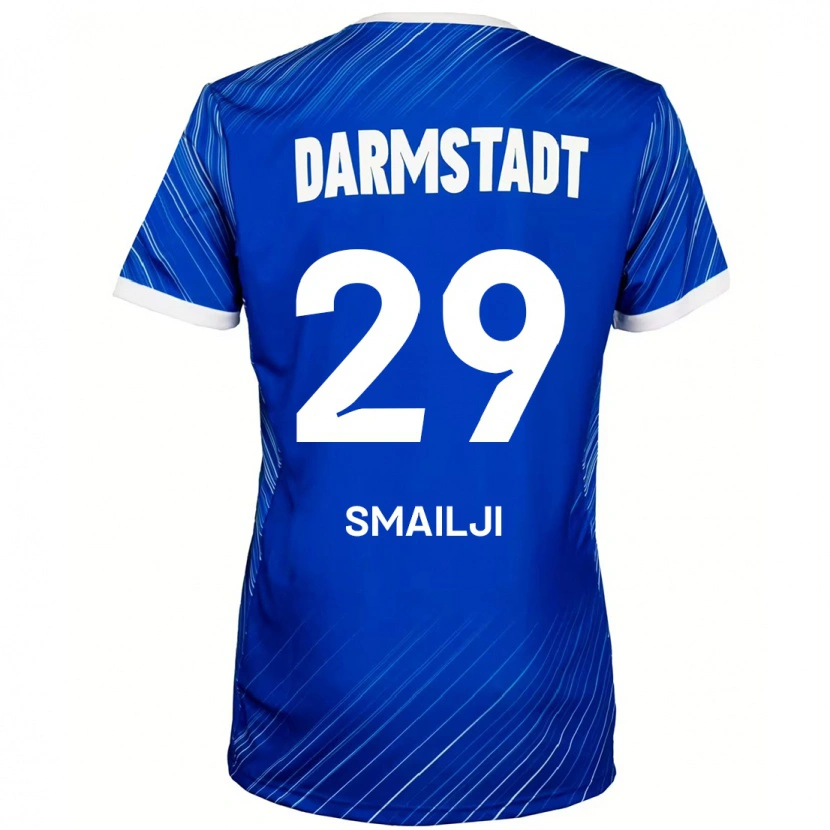 Danxen Dětské Esad Smailji #29 Modrá Bílá Domů Hráčské Dresy 2024/25 Dres