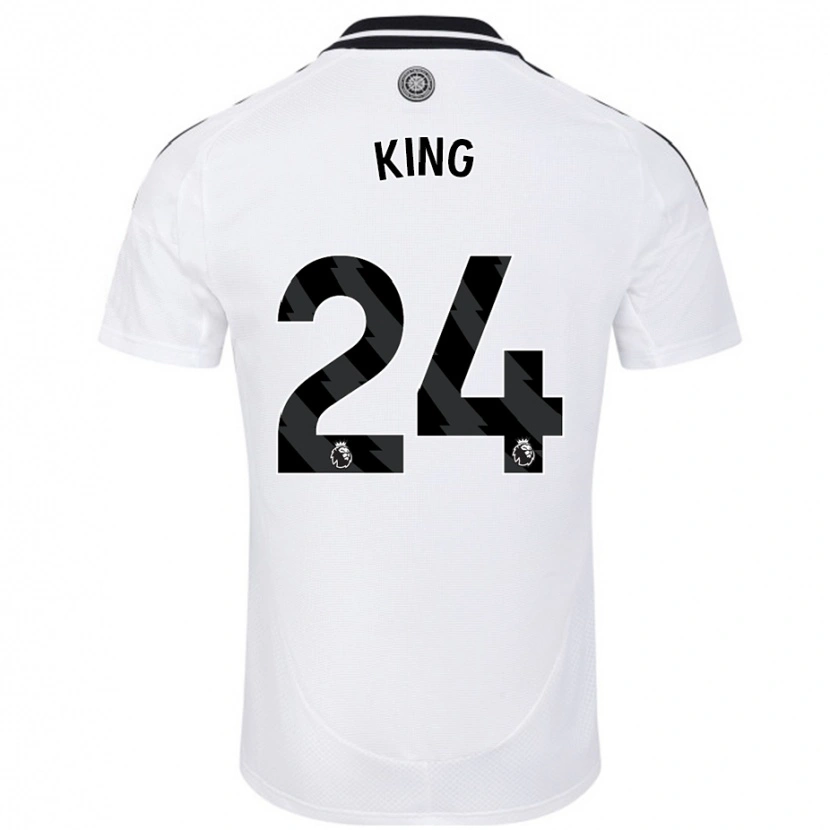 Danxen Dětské Joshua King #24 Bílý Domů Hráčské Dresy 2024/25 Dres