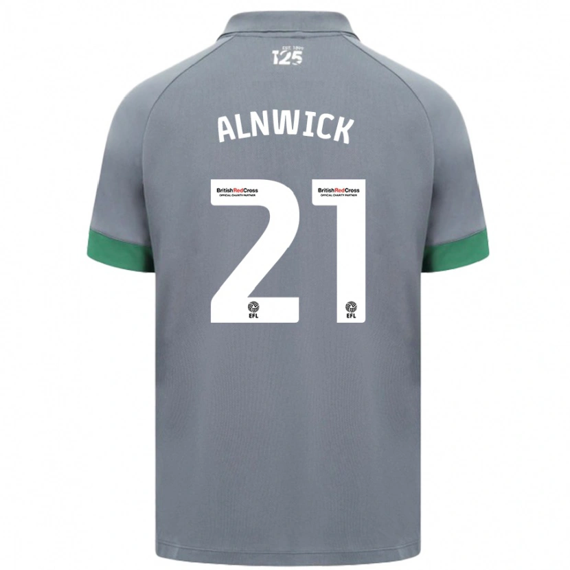 Danxen Dětské Jak Alnwick #21 Tmavě Šedá Daleko Hráčské Dresy 2024/25 Dres