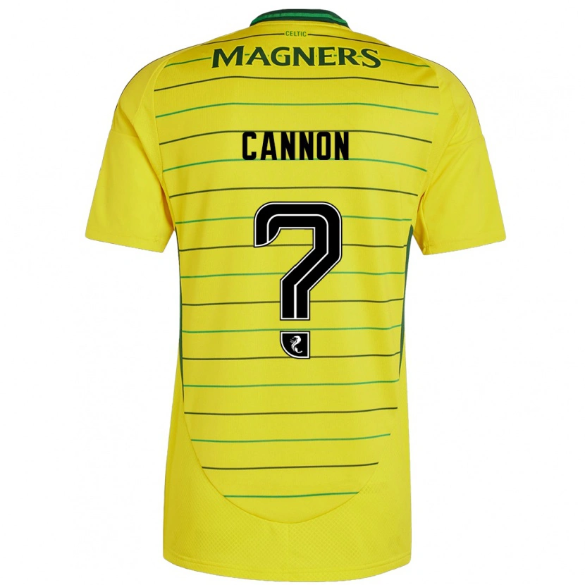 Danxen Dětské Aidan Cannon #0 Žluť Daleko Hráčské Dresy 2024/25 Dres