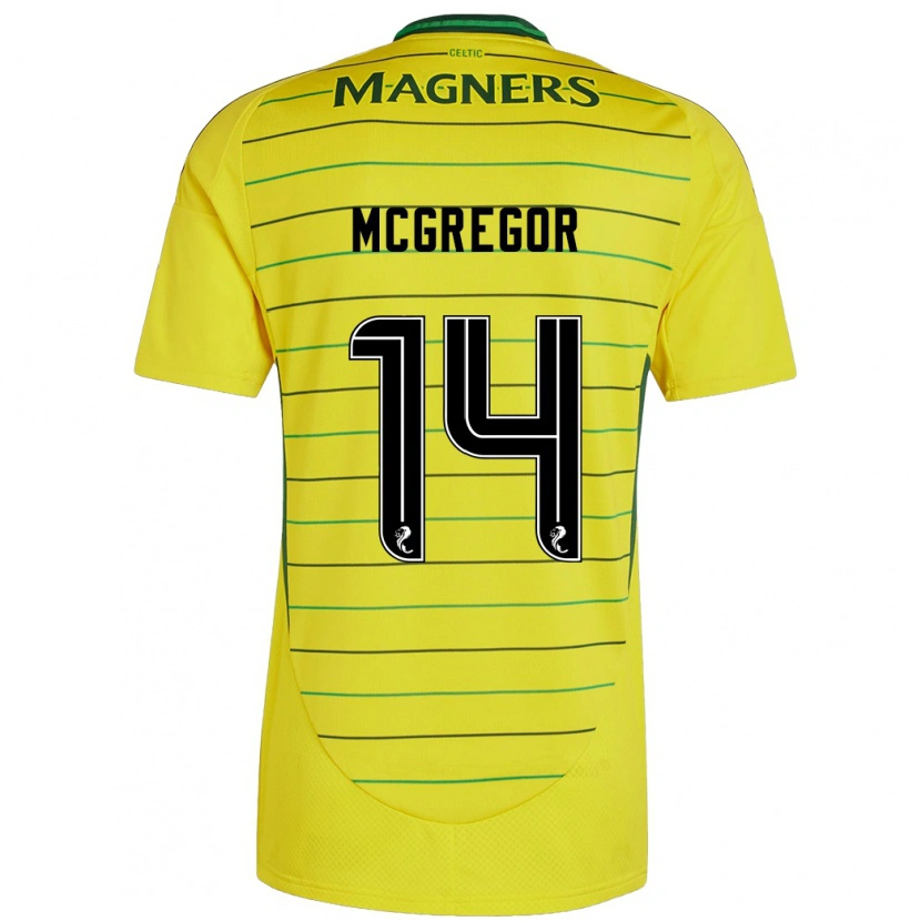 Danxen Dětské Shannon Mcgregor #14 Žluť Daleko Hráčské Dresy 2024/25 Dres