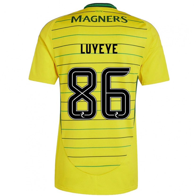 Danxen Dětské Benny-Jackson Luyeye #86 Žluť Daleko Hráčské Dresy 2024/25 Dres