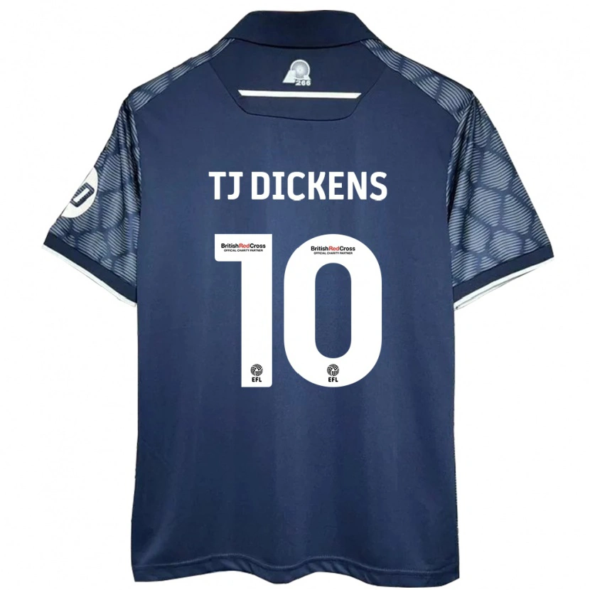 Danxen Dětské Tonicha Tj Dickens #10 Černý Daleko Hráčské Dresy 2024/25 Dres