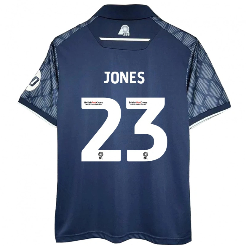 Danxen Dětské Ruby Jones #23 Černý Daleko Hráčské Dresy 2024/25 Dres