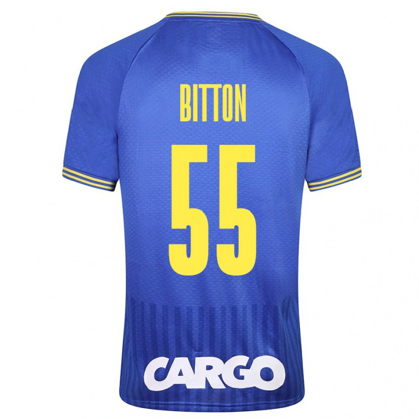 Danxen Dětské Nir Bitton #55 Bílý Daleko Hráčské Dresy 2024/25 Dres