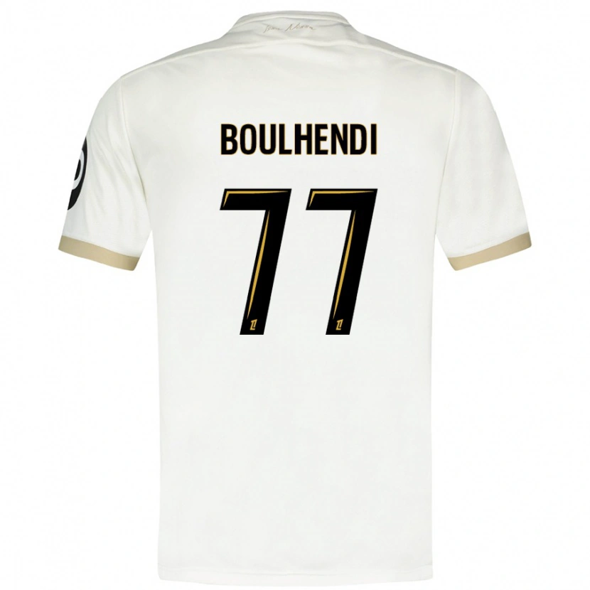 Danxen Dětské Teddy Boulhendi #77 Bílé Zlato Daleko Hráčské Dresy 2024/25 Dres