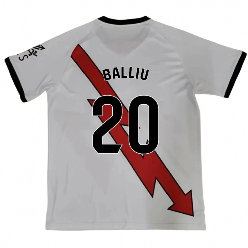 Danxen Dětské Iván Balliu #20 Červený Daleko Hráčské Dresy 2024/25 Dres