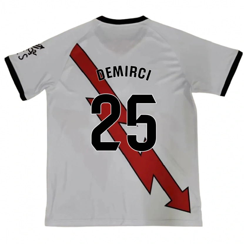 Danxen Dětské Mert Demirci #25 Červený Daleko Hráčské Dresy 2024/25 Dres