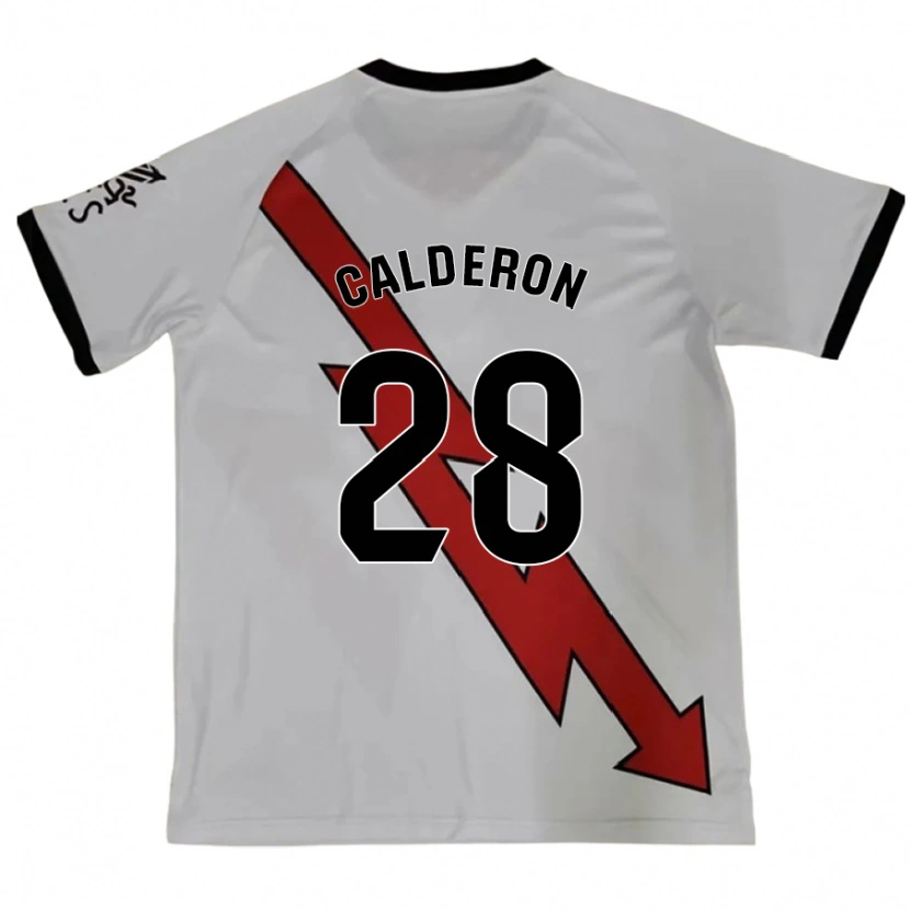 Danxen Dětské Esther Calderón #28 Červený Daleko Hráčské Dresy 2024/25 Dres